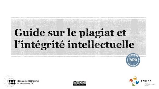 Plagiat Integrite Intellectuelle Et Citation Des Sources Cegep De Riviere Du Loup