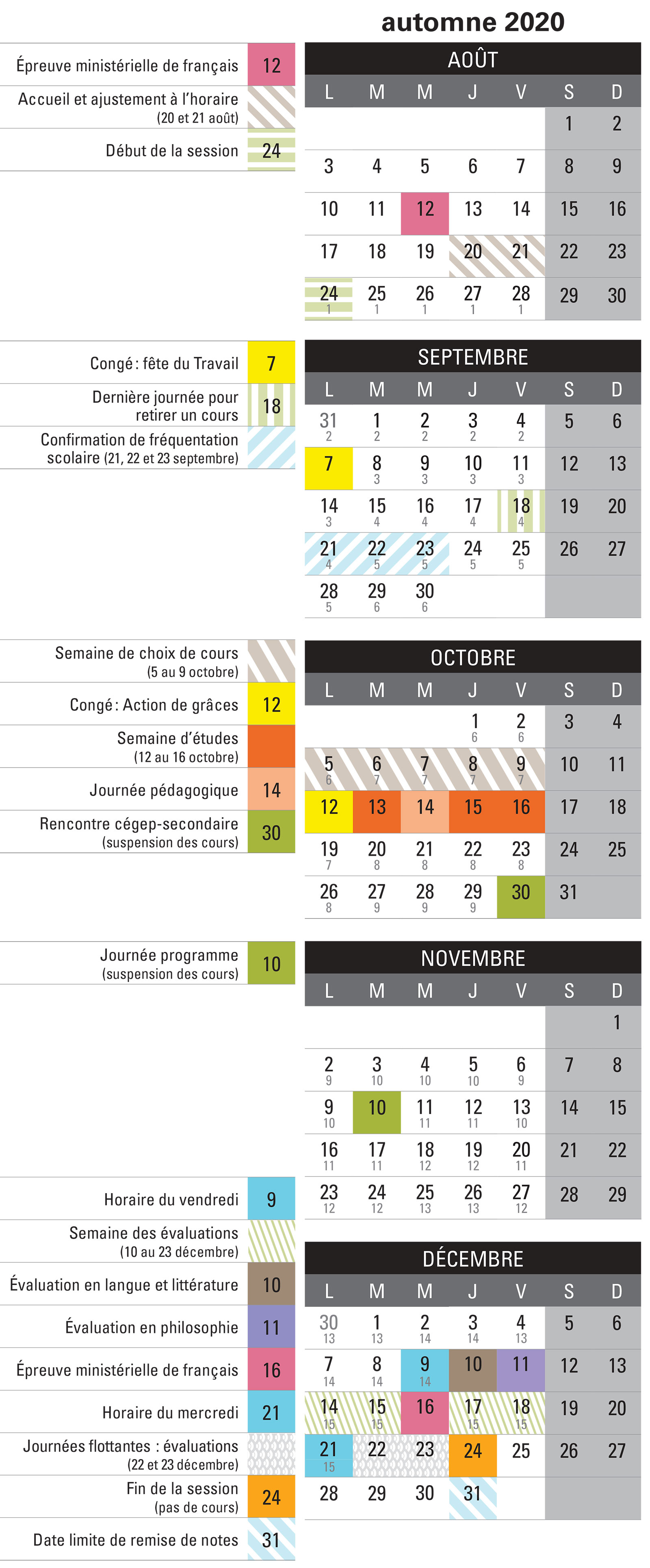 Uqam Calendrier 2024 New The Best Incredible Printabl vrogue.co